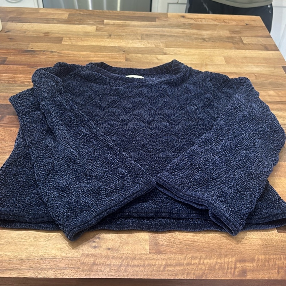Blue Soft Sweater